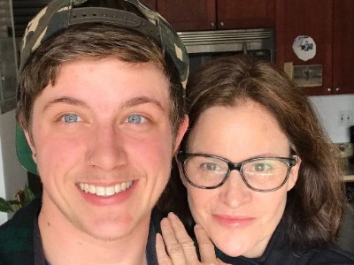 Ally Sheedy is quite supportive of her son Beckett Lansbury.